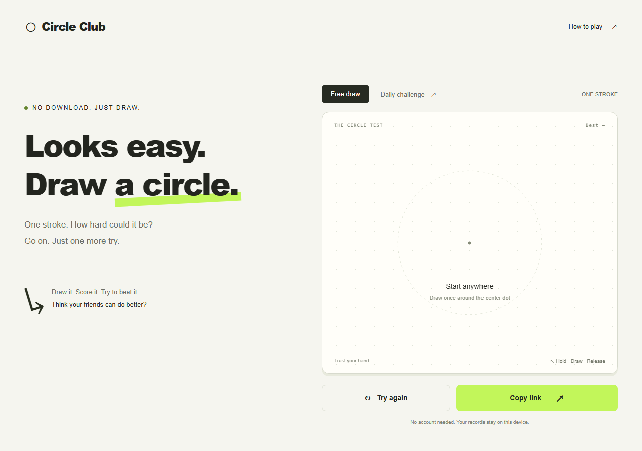 Circle Club screenshot 1
