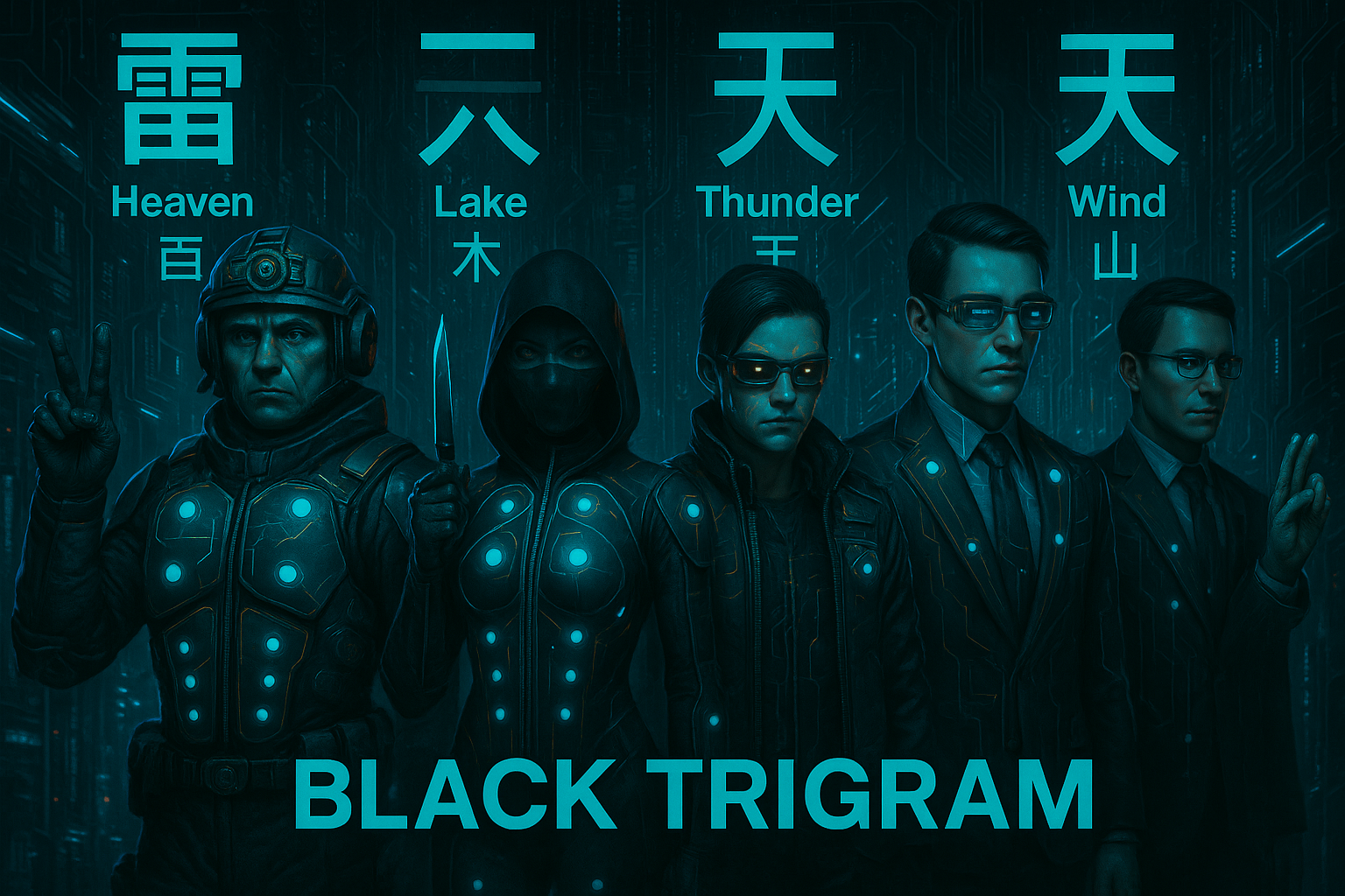 Black Trigram screenshot 1
