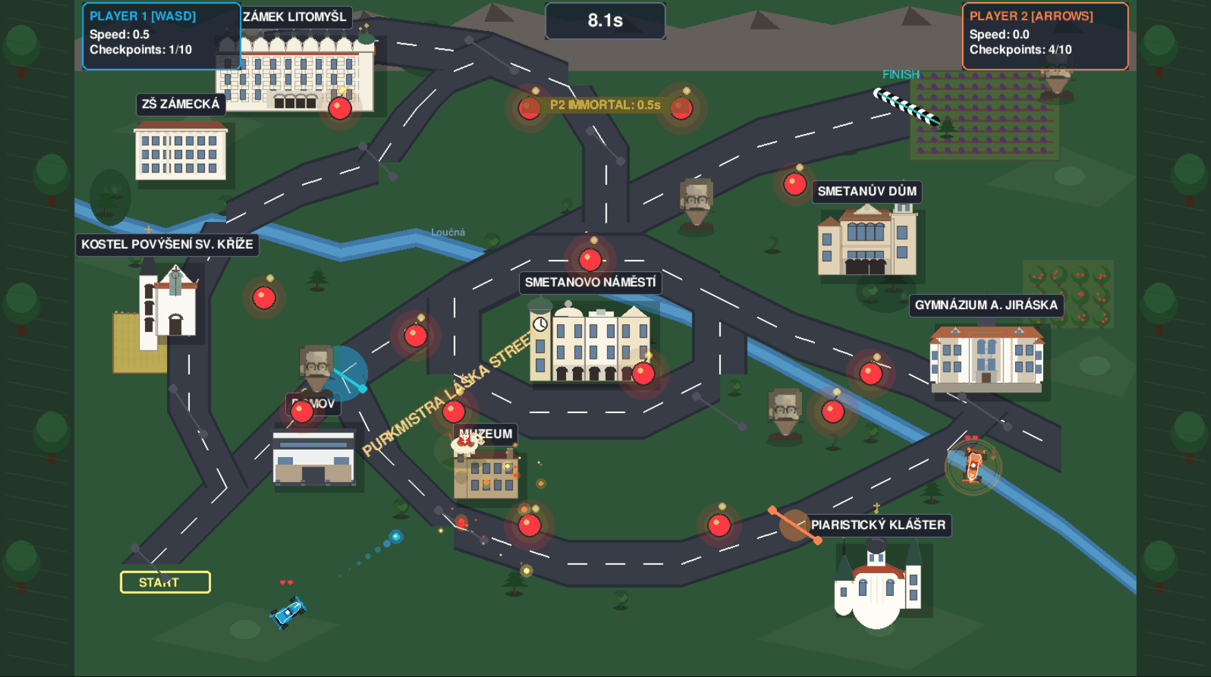 Litomyšl Race screenshot 1