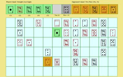 Spatial Poker screenshot
